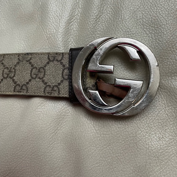 Authentic Gucci GG Belt 90-36 - Picture 3 of 5